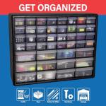 44-Drawer Plastic Storage Cabinet for Home Organization