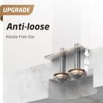 2-Tier Standing Towel Rack with Marble Base