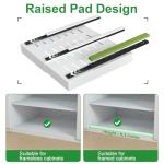 4-Pack Adjustable Pull-Out Cabinet Organizers