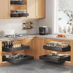 Expandable Pull Out Cabinet Organizer - 2 Pack