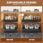 Expandable Pull Out Cabinet Organizer - 2 Pack