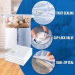 8 Pack Jumbo Vacuum Storage Bags for Clothes