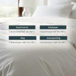 California Design Den Duvet Cover Queen Size/Full Size -Winner Good Housekeeping Best Bedding Awards 2025, 400 Thread Count Sateen, 100% Cotton Bedding Duvet Covers,Button Closure & Corner Ties -White