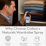 Colton's Naturals Cedar Spray – 4 ounce – With Lavender Extract – Non-Chemical Wood Protection – for Cedar Wood – Restores Scent 4oz Bottle – Closets & Drawers