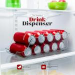 Soda Can Organizer Set for Fridge & Countertop