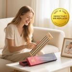 Extendable Magnetic Knife Holder for Wall, Magnetic Knife Storage Strip Wooden 16-32 Inch, Use as Knife Bar, Knife Rack, Kitchen Organizers Accessories, Wall Mount, Housewarming, Party, Gift Box