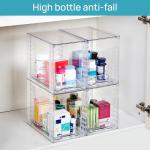Clear Stackable Storage Drawers - 4 Pack