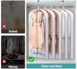 60" Hanging Garment Bags for Closet Storage - 5 Pack
