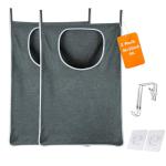 KINGSUSLAY Over Door Hanging Laundry Bag (2 Pack)