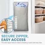 XL Hanging Laundry Hamper Bag for Space Saving