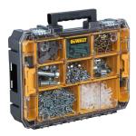 DEWALT TSTAK Tool Organizer, Small Parts Tool Box with Removable Compartments (DWST17805)