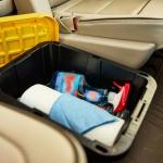 BLACK & YELLOW®, 5-Gallon Heavy Duty Tough Storage Container & Snap-Tight Lid, (8.6" H x 12.3" W x 16.4" D), Weather-Resistant Design and Stackable Organization Tote [6 Pack]