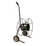 Yard Butler Compact Hose Reel Cart with Wheels Heavy Duty 100 Foot Metal Hose Reel Suitable for Gardens, Lawns, and Outdoor - IHTC-1