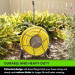 Yard Butler Compact Hose Reel Cart with Wheels Heavy Duty 100 Foot Metal Hose Reel Suitable for Gardens, Lawns, and Outdoor - IHTC-1