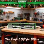 SWANLAKE 12" Magnetic Tool Holder Strip,Metal Tool Magnet Bar for Garage Organization(4PCS)