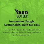 Yard Butler Compact Hose Reel Cart with Wheels Heavy Duty 100 Foot Metal Hose Reel Suitable for Gardens, Lawns, and Outdoor - IHTC-1