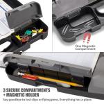 Officemate Portable Clipboard Storage plastic Case for A4 sizes, Charcoal (83301),11-3/4"w x 1-1/2"d x 14-1/2"h