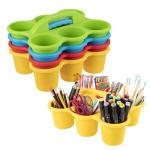 Joelver Plastic Cup Caddy - 6 Pack