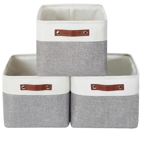 Fabric closet bins