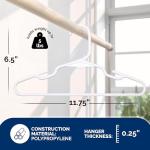 30-Pack Non-Slip Plastic Hangers for Kids