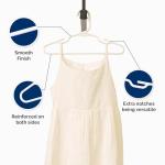 30-Pack Non-Slip Plastic Hangers for Kids