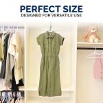 30-Pack Non-Slip Plastic Hangers for Kids