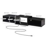 IBUYKE Modern Floating TV Stand with Power Outlet