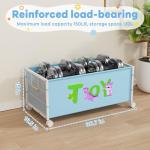 Large Toy Storage Chest with Wheels for Kids