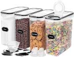 Cereal Storage Containers with Pour Spout - 4 Pack