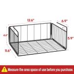 2-Pack Under Cabinet Wire Storage Baskets