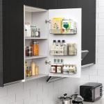 Moforoco Wall-Mount Spice Rack Organizer (6-Pack)