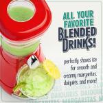 Nostalgia Margarita Machine - Blender for Smoothies, Margaritas, Daiquiris, and Slushies - Red - 64-Ounce