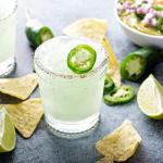 Nostalgia Margarita Machine - Blender for Smoothies, Margaritas, Daiquiris, and Slushies - Red - 64-Ounce