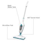 BLACK+DECKER Steam Mop, White (HSM13E1)