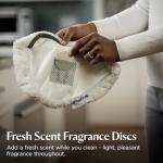 Bissell Power Fresh Steam Mop with Natural Sanitization, Floor Steamer, Tile Cleaner, and Hard Wood Floor Cleaner with Flip-Down Easy Scrubber, 1940A