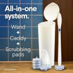 Clorox Toilet Wand Toilet Cleaning Kit, ToiletWand, Caddy and 6 Refills (Pack May Vary)