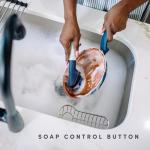 Brite by Scotch-Brite Limited Edition Mess-Free Dishwand, Sleek and Stylish Dish Brush with Soap Dispenser Handle