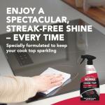 Weiman Cooktop Cleaner for Daily Use (2 Pack) Streak Free, Residue Free, Non-Abrasive Formula - 22 Ounce