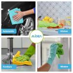 AIDEA Microfiber Cleaning Cloths, 100PK, Soft Absorbent Rags for Cleaning, Lint Free Towels, Kitchen Towels, Microfiber Dusting Cloth for Home, Car, Window, Cleaning Supplies, 12"×12"