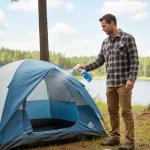 Odor Remover Spray, 16oz (2-Pack). 'Fresh Air' Essential Oil Odor Eliminator for Strong Odors on Fabric, Shoes, Activewear. 'ProvenSafe' Deodorizer for Pets, Kids & Sensitive Gear w/Ionic Silver