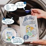 Nellie's Oxygen Brightener - Laundry Stain Remover - Planet-Friendly - Alternative to Bleach for Brighter Whites and Colors - Hypoallergenic and Septic-Safe (50 Scoops) - (Made in Canada)