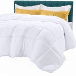 Utopia Bedding Down Alternative Comforter (Twin, White) - All Season Comforter - Plush Siliconized Fiberfill Duvet Insert - Box Stitched