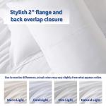 Nestl White Duvet Cover King Size - Soft Double Brushed King Duvet Cover Set, 3 Piece, with Button Closure, 1 Duvet Cover 104x90 inches and 2 Pillow Shams