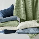 WDCOZY Sage Green Quit Twin Size Bedding Sets with Pillow Sham, Lightweight Soft Bedspread Coverlet, Quilted Blanket Thin Comforter Bed Cover, All Season Spring Summer, 2 Pieces, 68x90 inches