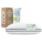 Coop Home Goods Eden Cool Adjustable Pillow, King Size - Adjustable Memory Foam with Gel Infusion - Soft Breathable Lulltra Fabric - Ideal for All Sleepers - Eco-Friendly CertiPUR-US Certified