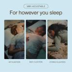 Coop Home Goods Eden Cool Adjustable Pillow, King Size - Adjustable Memory Foam with Gel Infusion - Soft Breathable Lulltra Fabric - Ideal for All Sleepers - Eco-Friendly CertiPUR-US Certified