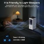 Portable Air Conditioners, 3-IN-1 Evaporative Air Cooler, 2.5 Gal Fast Cooling Portable AC Unit w/Remote & Timer, 3 Speed Quiet Swamp Cooler, Windowless Air Conditioner Fan for Room Office Garage