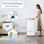 Portable Air Conditioners, 3-IN-1 Evaporative Air Cooler, 2.5 Gal Fast Cooling Portable AC Unit w/Remote & Timer, 3 Speed Quiet Swamp Cooler, Windowless Air Conditioner Fan for Room Office Garage