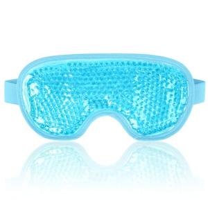 NEWGO Cooling Eye Mask for Puffy Eyes, Cold Eye Mask Eye Ice Pack for After Eyes Surgery, Tension Stress Relief, Itchy Eyes, Headaches, Dark Circles - Blue