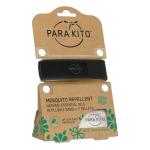 PARA'KITO Mosquito Repellent Bracelets, Bug Repellent Bracelets, Natural Essential, Spray Alternatives for Beach, Camping, Hiking (Black)
